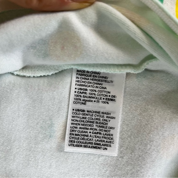 2 NWOT Preemie Amazon Essentials Sleepers - stripes and pineapple 🍍 - Picture 7 of 7